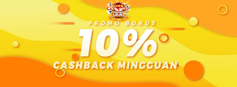 Bonus Cashback Mingguan 10%