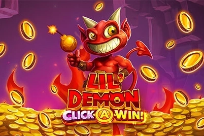 Playtech : Lil Demon: Click-A-Win - HONEYSLOT777