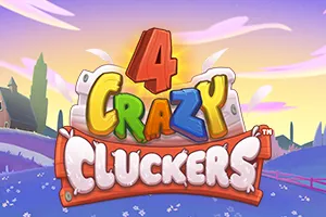Playtech : 4 Crazy Cluckers - HONEYSLOT777