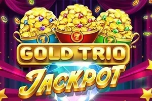 Playtech : Gold Trio Jackpot - HONEYSLOT777