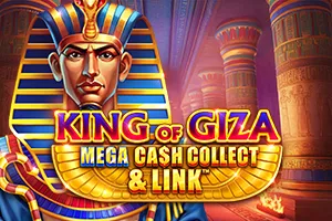 Playtech : King of Giza: Mega Cash Collect & Link - HONEYSLOT777