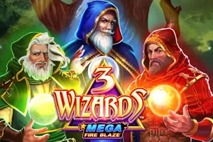 Playtech : Mega Fire Blaze: 3 Wizards - HONEYSLOT777