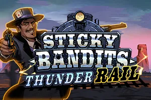 Playtech : Sticky Bandits Thunder Rail - HONEYSLOT777