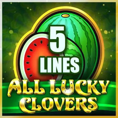 Bgaming : All Lucky Clover 5 - HONEYSLOT777