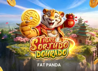 Tigre Sortudo Dourado - HONEYSLOT777
