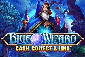 Playtech : Blue Wizard: Cash Collect & Link - HONEYSLOT777
