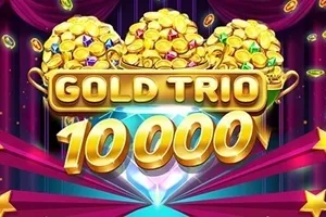 Playtech : Gold Trio 10000 - HONEYSLOT777
