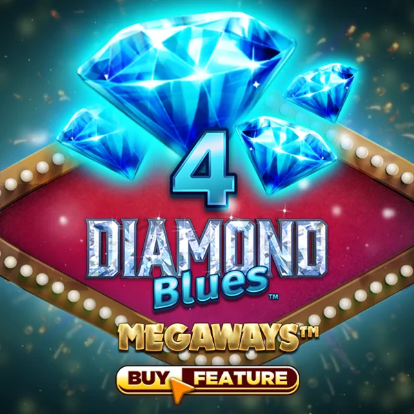 Microgaming : 4 Diamond Blues&trade; - Megaways&trade; - HONEYSLOT777