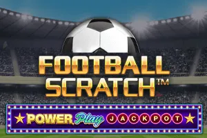 Playtech : Football Scratch PowerPlay Jackpot - HONEYSLOT777