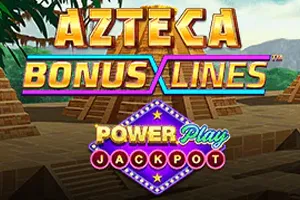 Playtech : Azteca: Bonus Lines Powerplay Jackpot - HONEYSLOT777