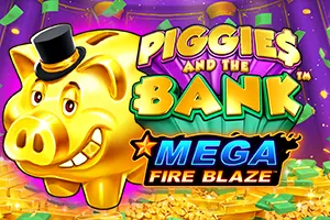 Playtech : Mega Fire Blaze: Piggies and the Bank™ - HONEYSLOT777