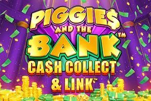 Playtech : Piggies and the Bank: Cash Collect & Link - HONEYSLOT777