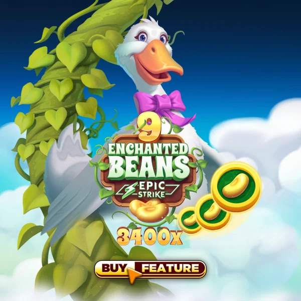 Microgaming : 9 Enchanted Beans - HONEYSLOT777