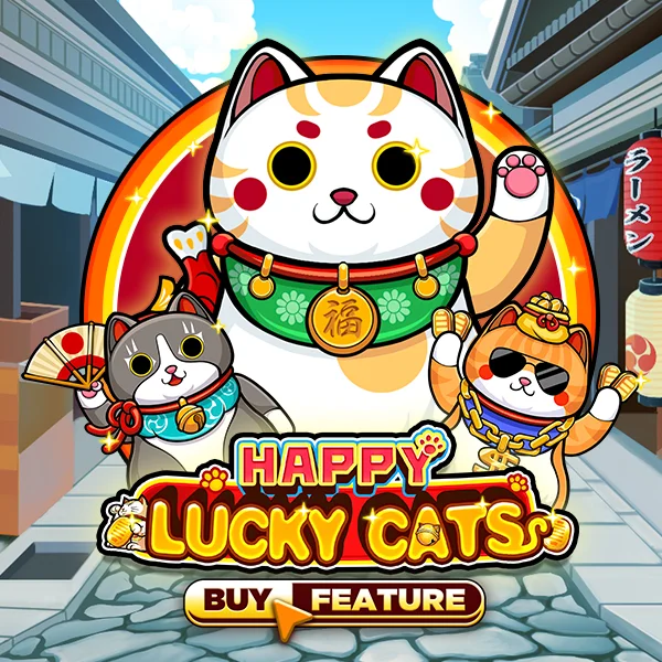 Microgaming : Happy Lucky Cats - HONEYSLOT777