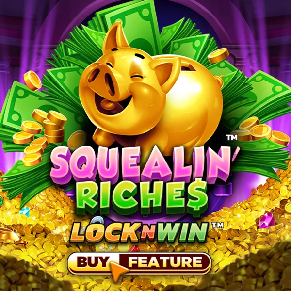 Microgaming : Squealin Riches - HONEYSLOT777