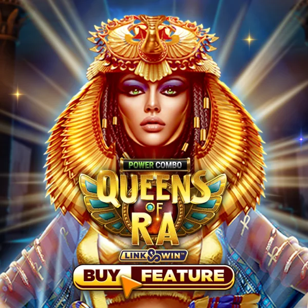 Microgaming : Queens of Ra POWER COMBO - HONEYSLOT777