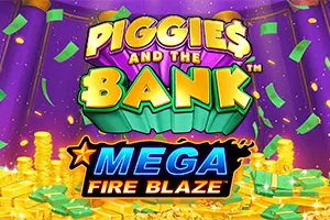 Playtech : Mega Fire Blaze: Piggies and the Bank™ PPJP - HONEYSLOT777