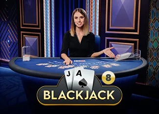 Blackjack 8 - Azure - HONEYSLOT777