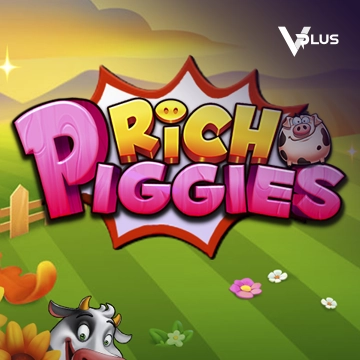 Vplus : Rich Piggies - HONEYSLOT777