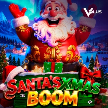 Vplus : Santas Xmas Boom - HONEYSLOT777