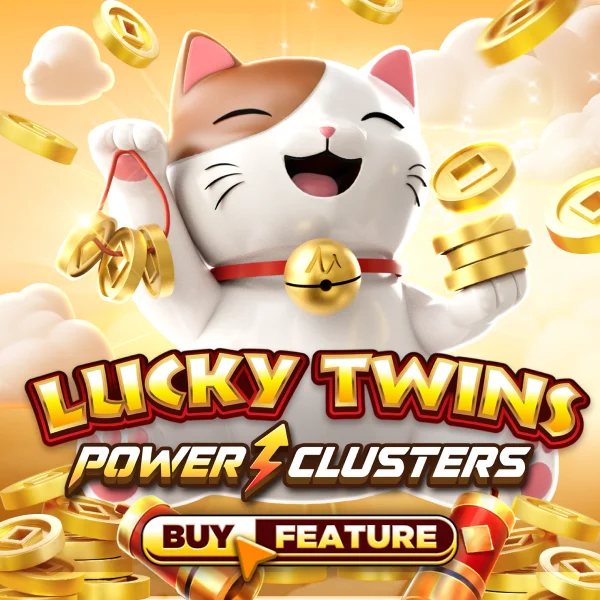Microgaming : Lucky Twins PowerClusters - HONEYSLOT777