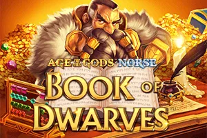 Playtech : Age of the Gods Norse: Book of Dwarves - HONEYSLOT777
