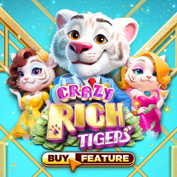 Microgaming : Crazy Rich Tigers - HONEYSLOT777