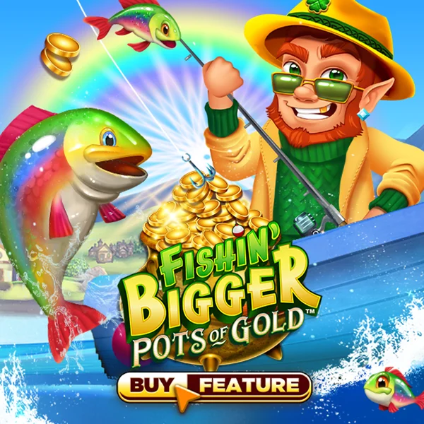 Microgaming : Fishin Bigger Pots of Gold - HONEYSLOT777